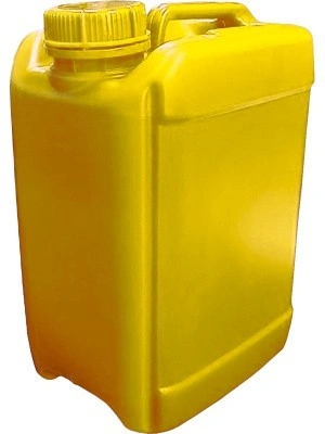 Канистра 5 литров, арт. КП 5п новой формы желтый цвет, код: 28342