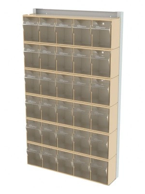 Стойка бежевая настенная Стелла-техник 402-00-00-06-B