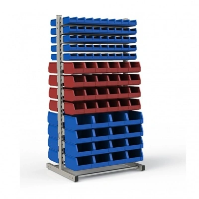 Стеллаж двусторонний №143 (1835х950х760)