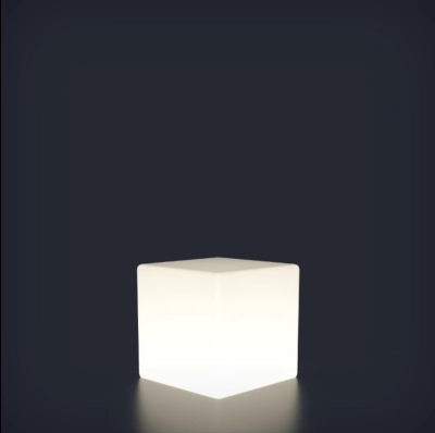 Светящийся куб Piazza 200 мм Белая подсветка, без крепления