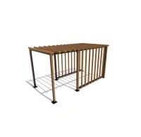 Пергола "Таганрог" (лиственница)