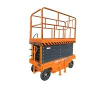 Подъемник ножничный передвижной 500 кг 12/14 м TOR SJY-0,5-12 DC аккумуляторный (G)