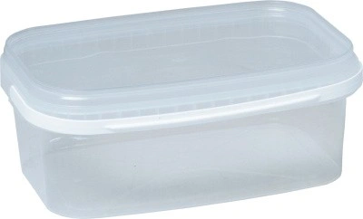 Ведро пластиковое 2 литра с крышкой, арт. ВПпр 2м, код: 13940