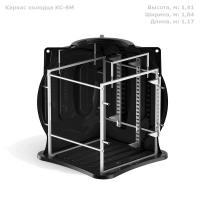 Стеллаж двусторонний №148 (1835х950х760)