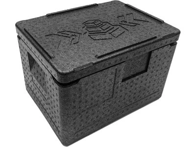 Термоконтейнер 400х300х270 18л. с крышкой, плотность 55, код: 32777