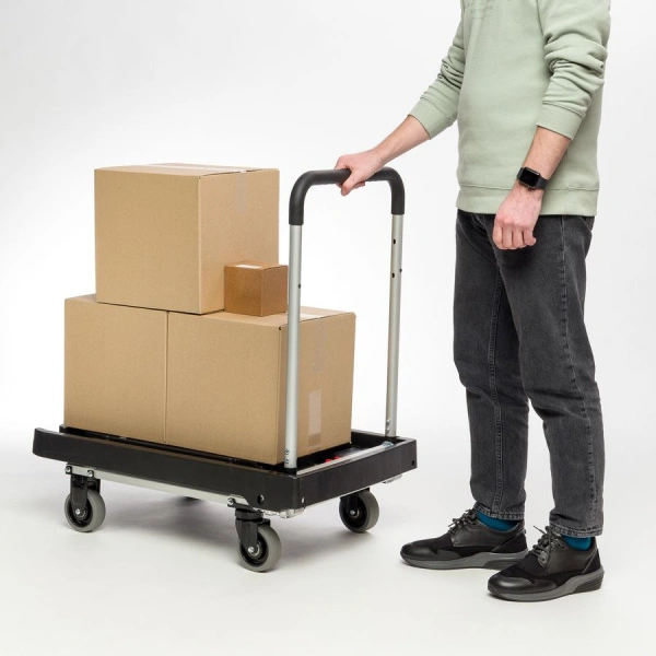 Тележка платформенная MAGNA CART FF-XL складная, алюминий, сталь, пластик, грузоподъемность 200кг