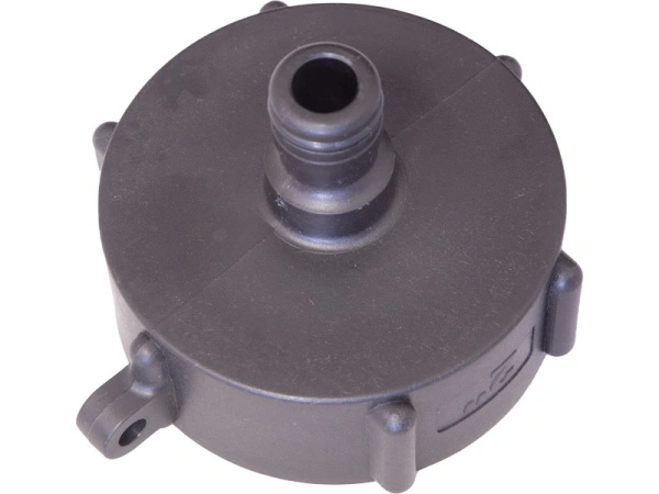 Переходник п/э для еврокуба под садовый шланг 2" x 1/2" быстросъёмный, код: 38000