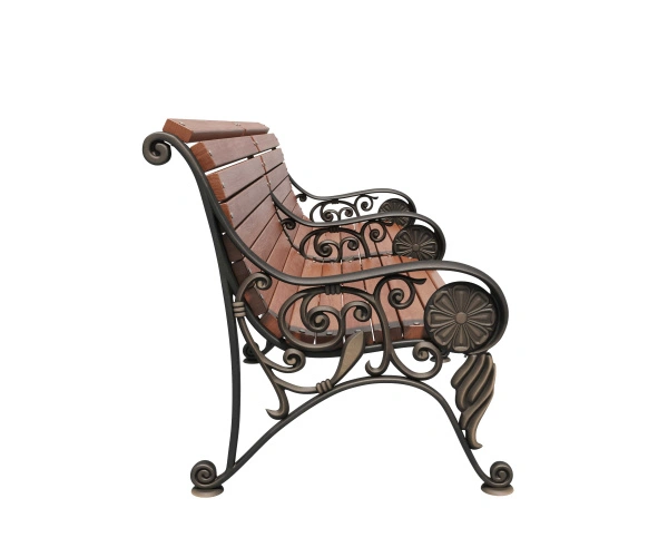 Скамейка чугунная «Парк Чаир» 1,8 м