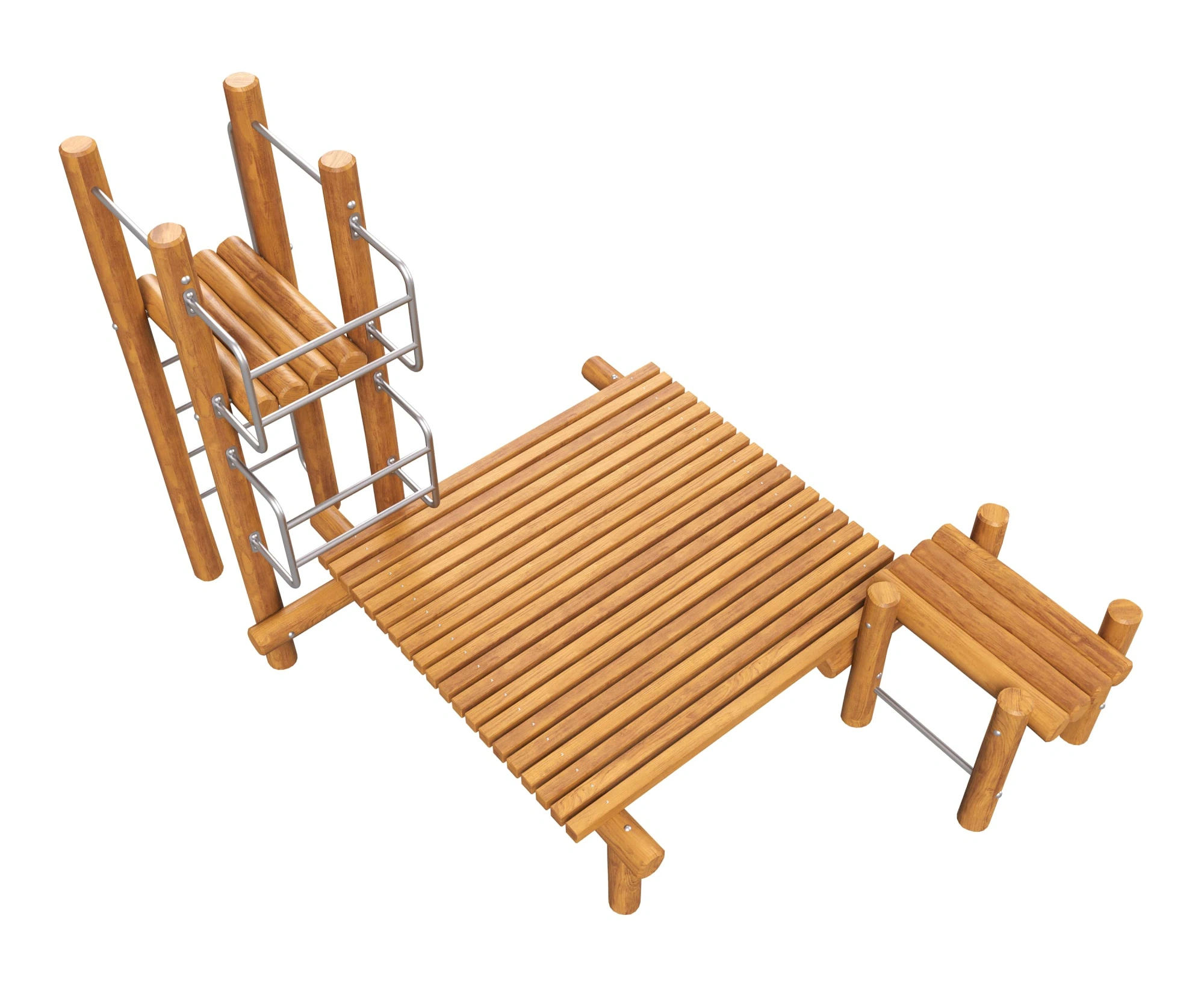 Игровой комплекс HARDWOOD «Рафт»