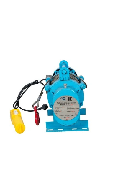 Лебедка электрическая  300 кг  70 м с канатом 220 В TOR KCD (N)*