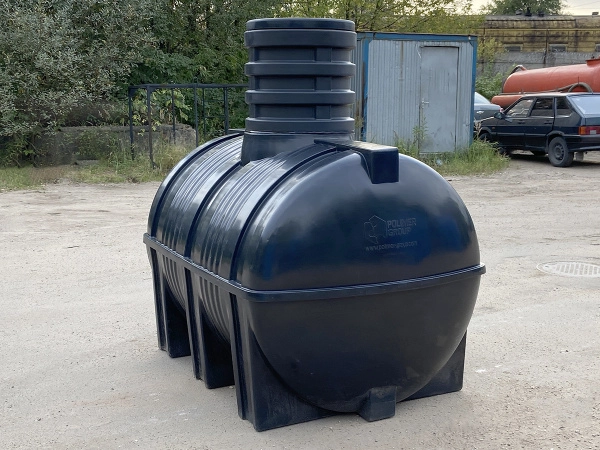 Подземная емкость D 2000 литров (черный)