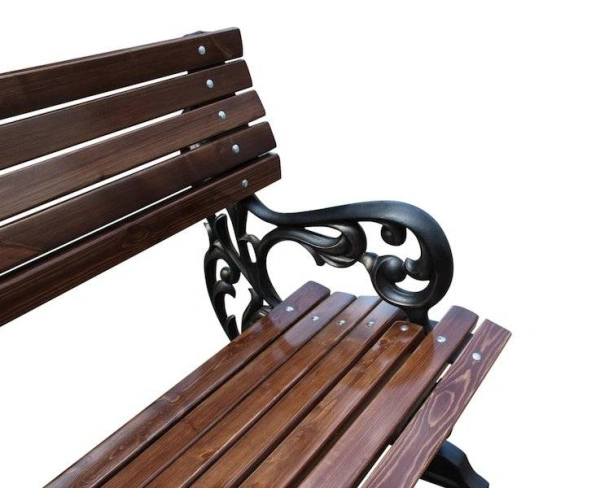 Скамейка чугунная «Жасмин» 1,8 м