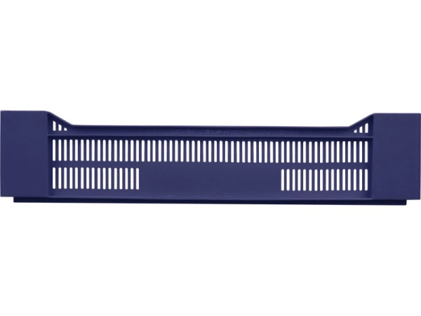 Ящик перфорированный 600×400×135, арт.: 119, объём 32.4, синий, код: 00361