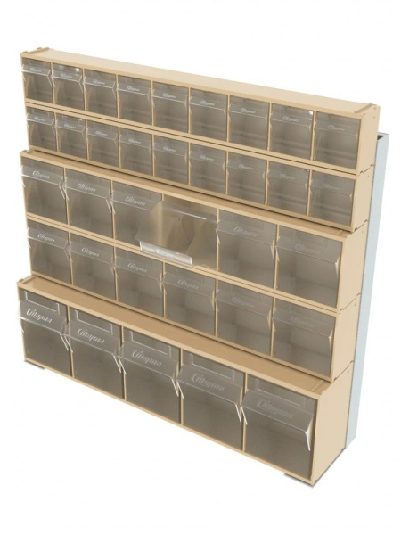 Стойка бежевая настенная/настольная Стелла-техник 401-02-02-01-B