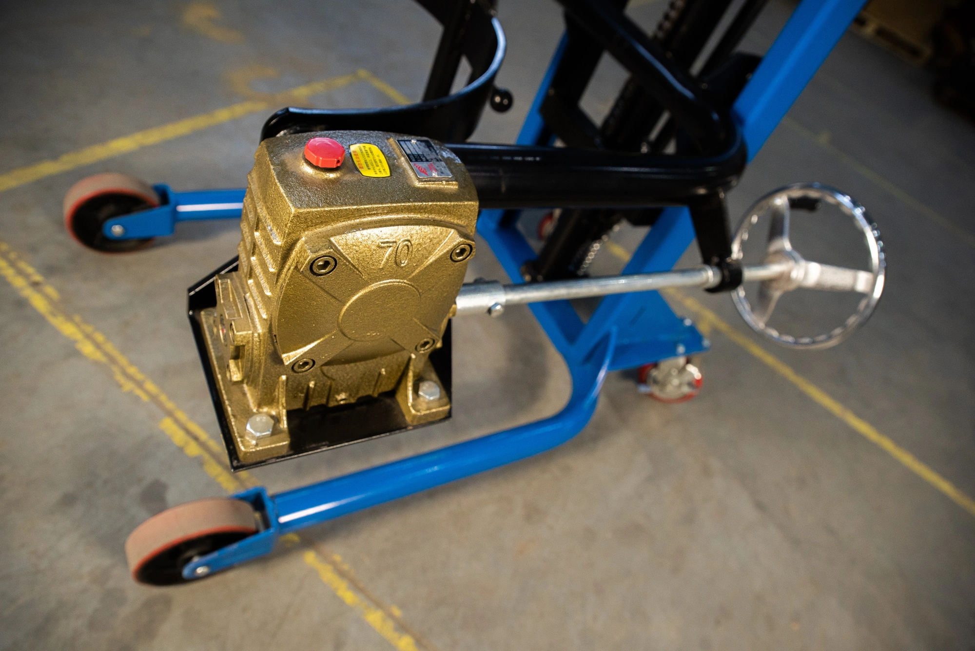 Штабелер-бочкокантователь гидравлический 0,35 т 2,5 м TOR COT