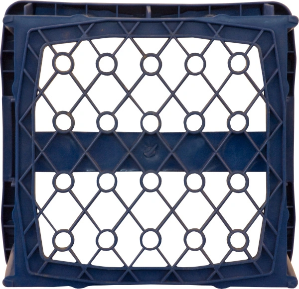 Ящик перфорированный 390×365×295, арт.: 305 м, объём 28, синий, код: 13664