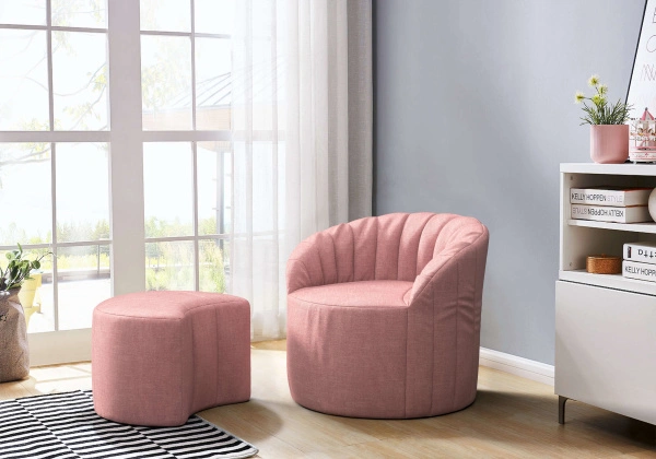 Бескаркасное кресло Шелл Китон микророгожка