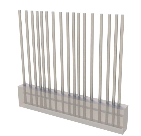 Ограждение «Скандинавия» Сталь - 1 м.п.