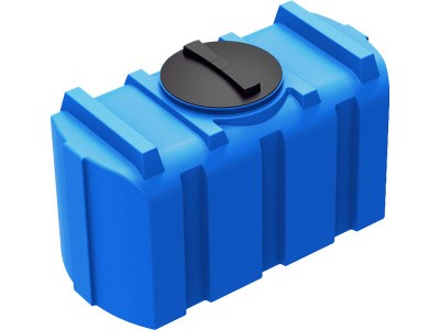 Емкость прямоугольная 200л., арт.: R 200, цвет: синий, код: 21559